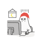 Modern Day Blanket Ghost's Christmas（個別スタンプ：12）