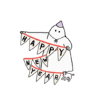 Modern Day Blanket Ghost's Christmas（個別スタンプ：28）