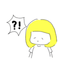 金髪きのこのシュールなスタンプ（個別スタンプ：14）