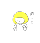 金髪きのこのシュールなスタンプ（個別スタンプ：29）