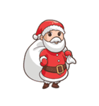Red Hat Winter Santa Claus（個別スタンプ：22）