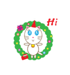 Christmas cat doll（個別スタンプ：9）