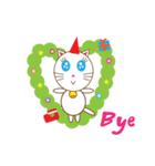 Christmas cat doll（個別スタンプ：10）