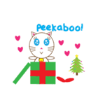 Christmas cat doll（個別スタンプ：11）