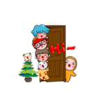 Clown family winter blessing（個別スタンプ：8）