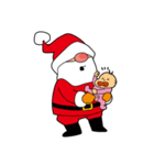 クリスマス、サンタクロースキャラクター（個別スタンプ：9）