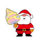 クリスマス、サンタクロースキャラクター（個別スタンプ：23）