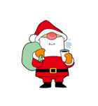 クリスマス、サンタクロースキャラクター（個別スタンプ：35）