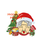 Liang Mom-merry Christmas（個別スタンプ：8）