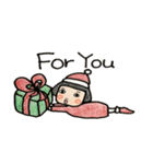 クリスマスとお正月限定ほのぼのスタンプ（個別スタンプ：5）