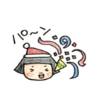 クリスマスとお正月限定ほのぼのスタンプ（個別スタンプ：10）