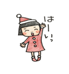 クリスマスとお正月限定ほのぼのスタンプ（個別スタンプ：12）