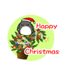 かわいいペンギンの楽しいクリスマス（個別スタンプ：5）