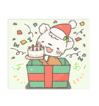 くまねこおおかみのクリスマス（個別スタンプ：13）