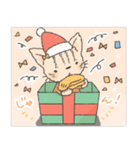 くまねこおおかみのクリスマス（個別スタンプ：14）