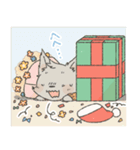 くまねこおおかみのクリスマス（個別スタンプ：15）