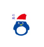 Christmas penguin（個別スタンプ：7）