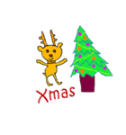 Q Xmas（個別スタンプ：4）