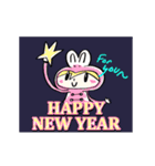 Pink Frog <Best wishes>（個別スタンプ：7）