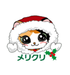 三毛猫ちゃん！ クリスマスバージョン♪（個別スタンプ：4）