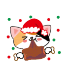 三毛猫ちゃん！ クリスマスバージョン♪（個別スタンプ：13）