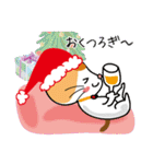 三毛猫ちゃん！ クリスマスバージョン♪（個別スタンプ：16）
