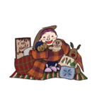 Miss Yan-Shih X Duo-Duo (Christmas ver.)（個別スタンプ：7）