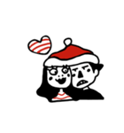 BW Christmas（個別スタンプ：7）