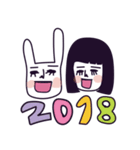 ふぁーふぁのクリスマスとお正月（個別スタンプ：7）