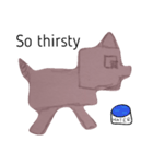 Buta / pig（個別スタンプ：9）