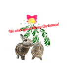 うさうさずのクリスマス（個別スタンプ：6）