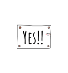 しんぷるすたんぷ(2)（個別スタンプ：10）