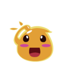 yellow Slime（個別スタンプ：5）