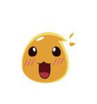 yellow Slime（個別スタンプ：12）