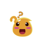 yellow Slime（個別スタンプ：13）