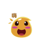 yellow Slime（個別スタンプ：18）