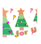 happy christmas pastel（個別スタンプ：6）