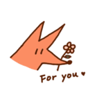 Just a Little Fox（個別スタンプ：11）