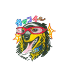 Fun illustrations of cat and dog.（個別スタンプ：24）