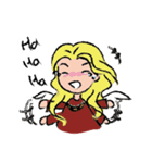 an angel's holiday（個別スタンプ：5）