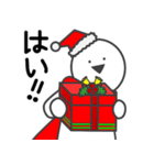 【雪合戦】サンタさん（個別スタンプ：13）