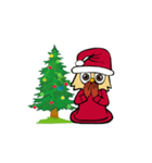 Christmas with Owl＆Frog.（個別スタンプ：7）