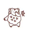 Cotton Bear (Cloud Bear)（個別スタンプ：14）