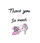 Love ＆ Shoes 2（個別スタンプ：2）