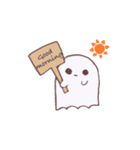 無表情おばけ（個別スタンプ：3）