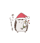 【雪合戦】ちょっぴりXmasなどうぶつさん（個別スタンプ：22）