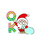 アニメで♪クリスマス＆年末年始のご挨拶♪（個別スタンプ：1）