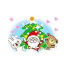 アニメで♪クリスマス＆年末年始のご挨拶♪（個別スタンプ：3）