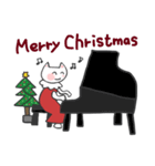 音楽仲間のクリスマス♪【冬、年末年始に】（個別スタンプ：9）
