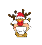 Cute Christmas Reindeer（個別スタンプ：10）